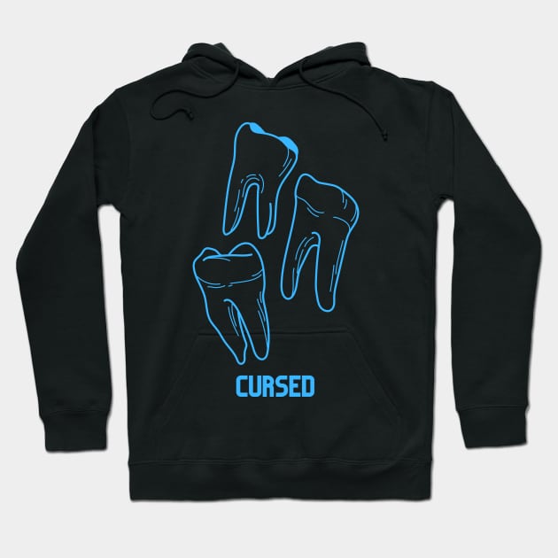 Cursed Teeth Hoodie by nathalieaynie